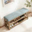 Banc de rangement avec coussin Mid-Century-534129348