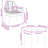  Garden Dining Set Black