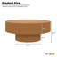 Table basse moderne à piédestal moderne-1951843583