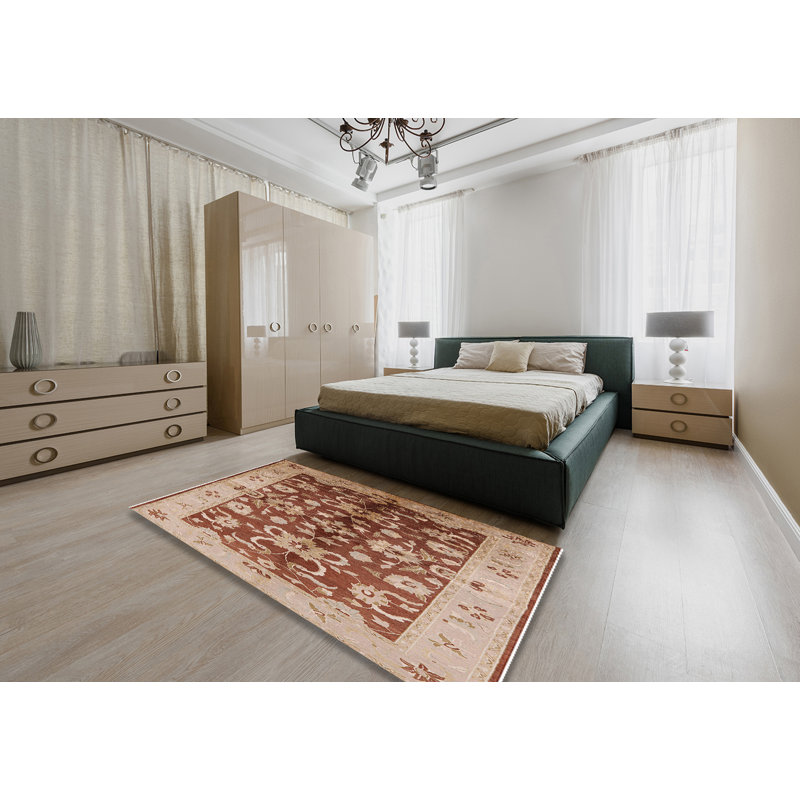 Tapis beige / brun Remmy, Rectangle 4 pi x 6 pi
