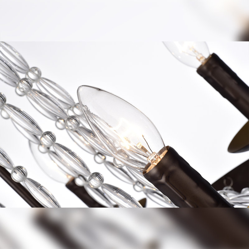 Lustre empire 5 lumières de style bougie Umbria