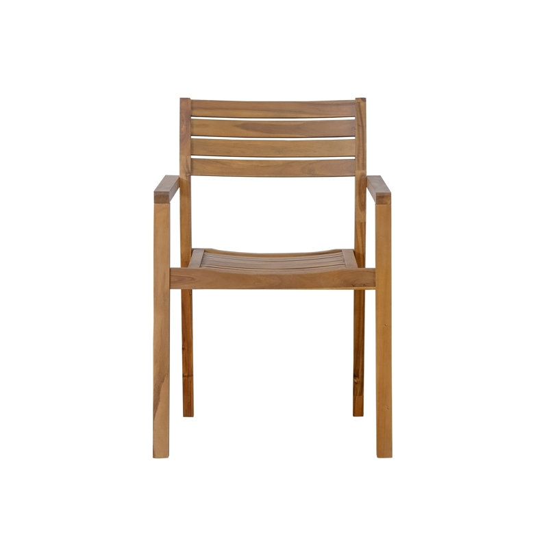 Ensemble de salle à manger d'extérieur 5 pièces en bois d'acacia 5 pièces