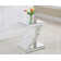 Tuan Mirrored Glass Top End Table
