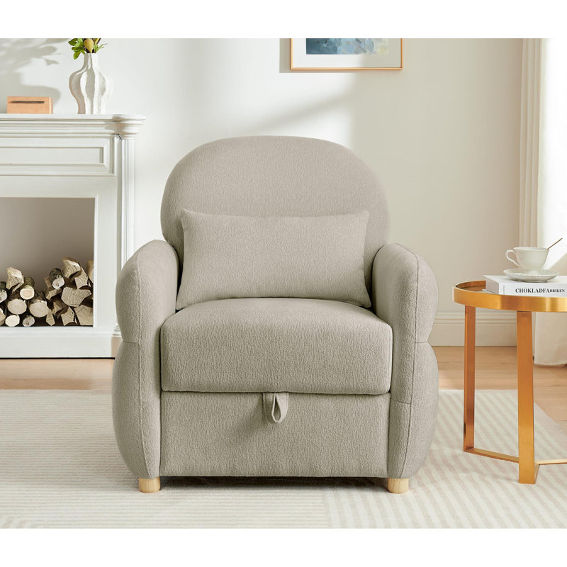 Fauteuil d'appoint 33 po, Gris