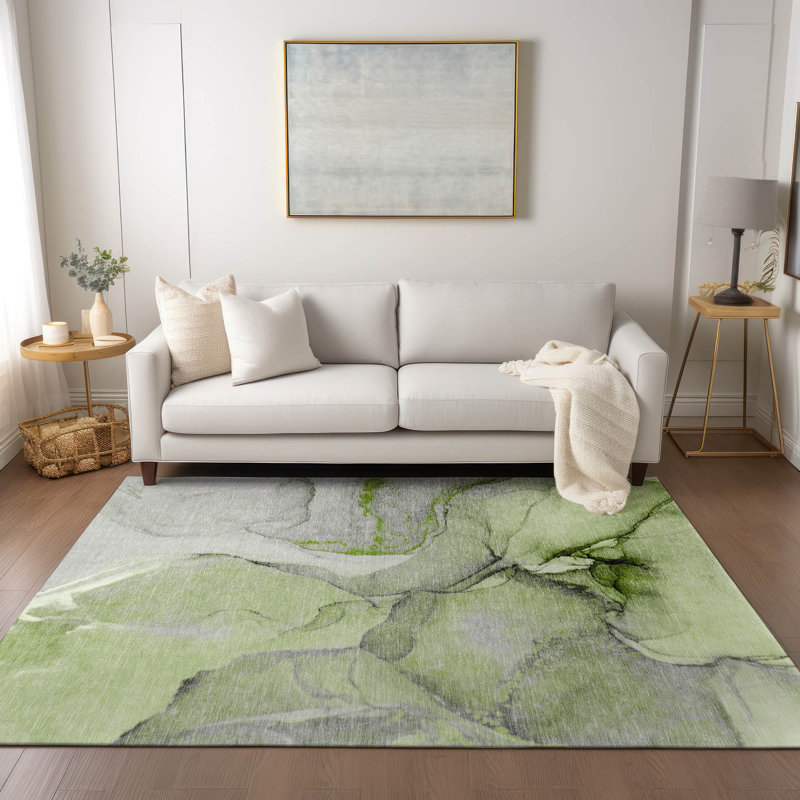 Tapis intérieur / extérieur Alfonzo avec envers antidérapant, Rectangle 9 pi x 12 pi