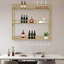 Porte-bouteille mural en verre-2082085180