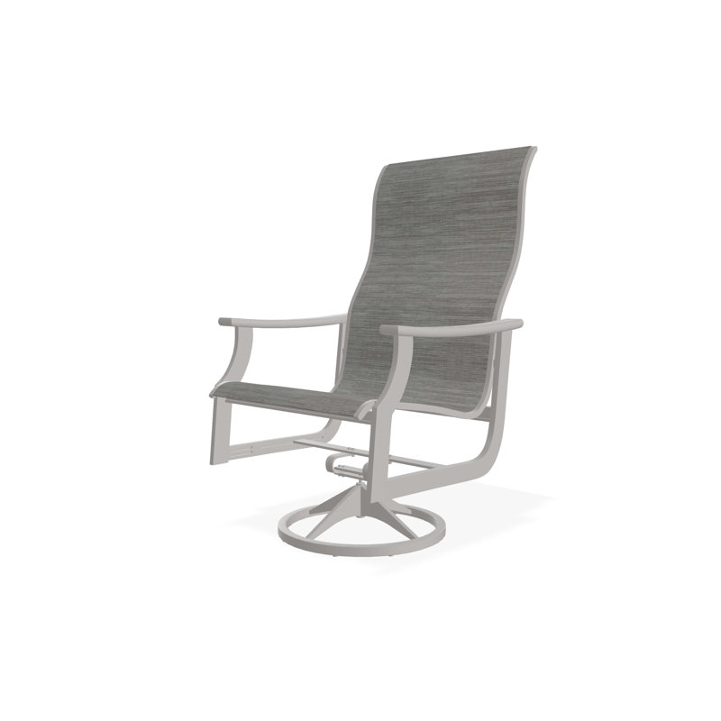 St. Catherine Polymer Outdoor Lounge Chair, Warm Gray, Harbor