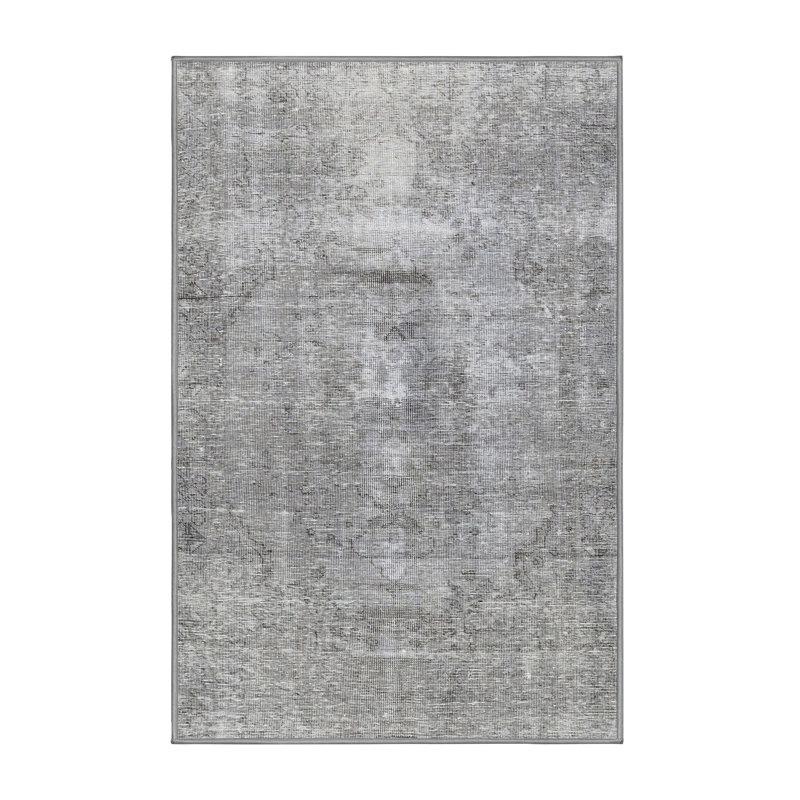 Tapis gris/beige traditionnel Altmann, Rectangulaire 8 pi x 12 pi