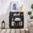 Farmhouse Fluted Sideboard with Outlet Hole and Adjustable Shelves-103667024