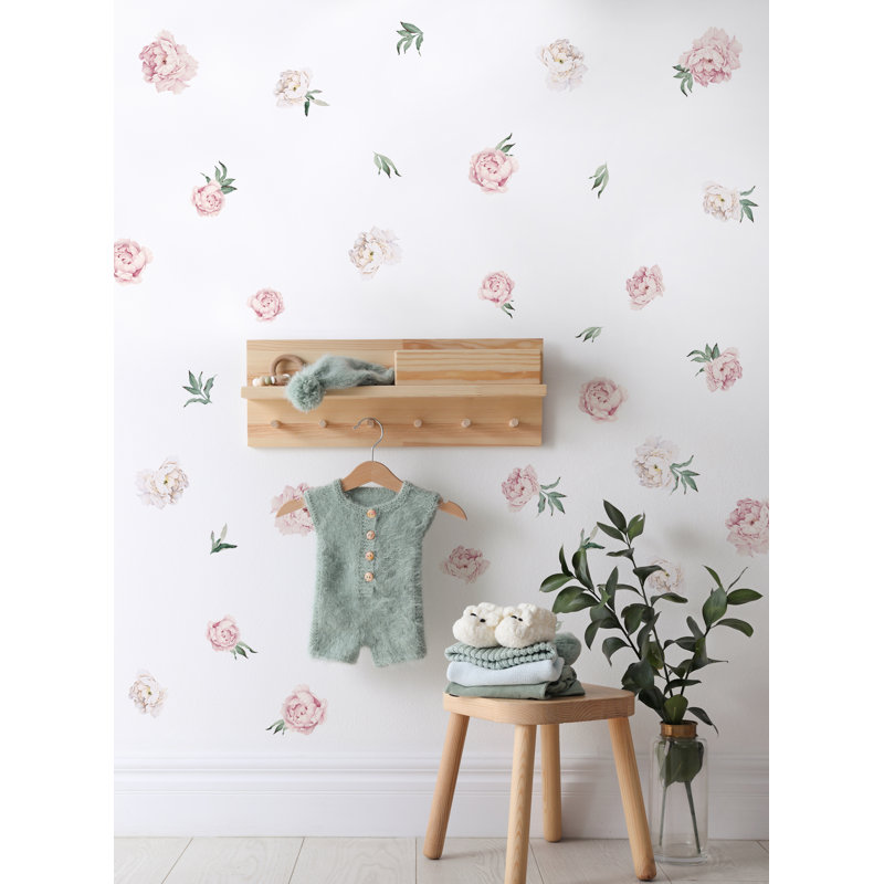 Petits autocollants auto-adhésifs en vinyle, Rose