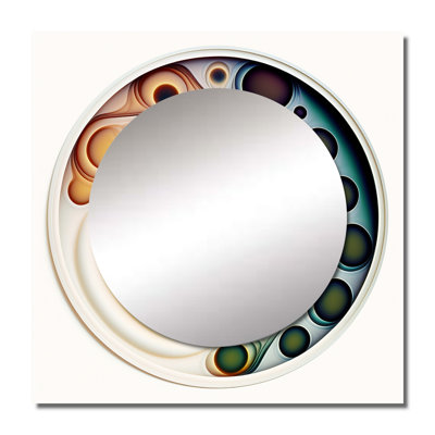 Faxen - Grand miroir carré géométrique moderne pour décoration murale