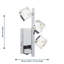 Precita Armed Sconce