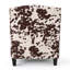 Fauteuil club en velours 29,25 po Burton