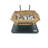 Mini 3 Tier Wicker Basket Organizer Stand for Tabletop Display, 8.3 X 8.3X 22.5"