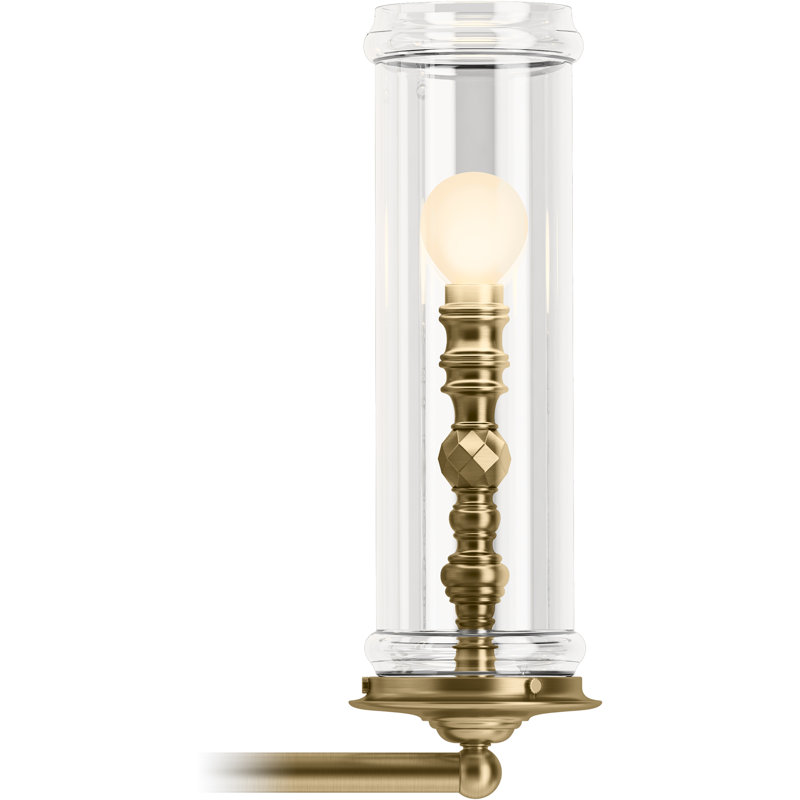 5 - Light Kitchen Island Rectangle Chandelier, Modern Brushed Gold
