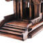 Guardian Spirit Home Teak Spirit House Sculpture