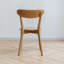 Chaise 100% bois de chêne massif, base antidérapante, convenant à divers environnements, sièges arrondis, pièces d'ingénierie de précision