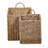 Johann Solid Wood Wall Organizer with Wall Baskets