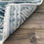 Tapis géométrique bleu Fromberg-903822683