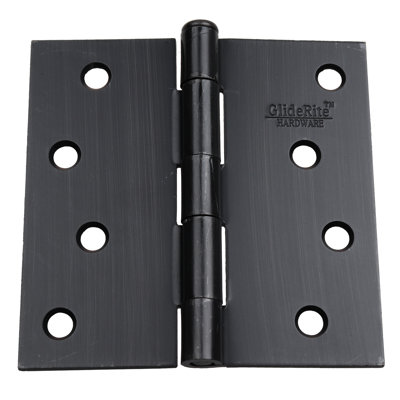Charnières de porte amovibles à broches H 4 po x l 4 po