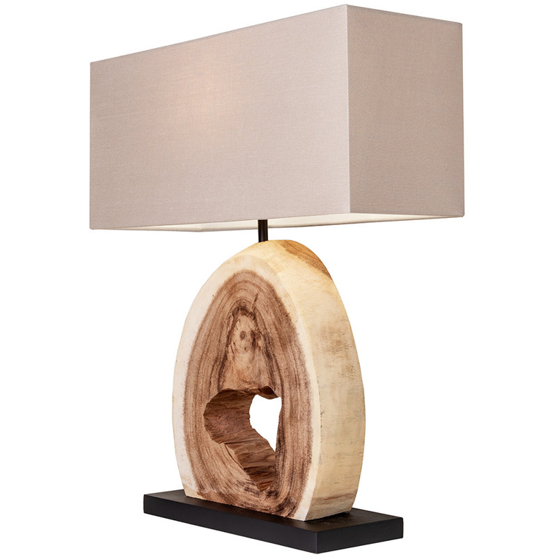 Lampe de chevet noire 24,75 po Manrique
