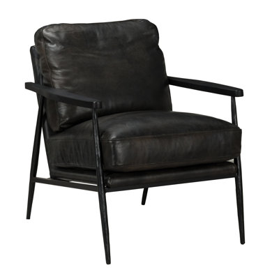 Arnold Leather Club Chair