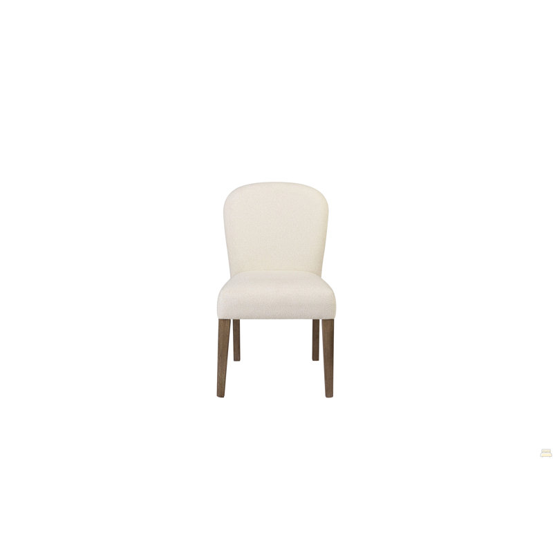 Chaise rembourrée (ensemble de 2), Brun