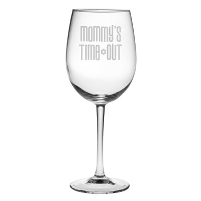 Mommy's Time Out 19oz. Wine Glass Set