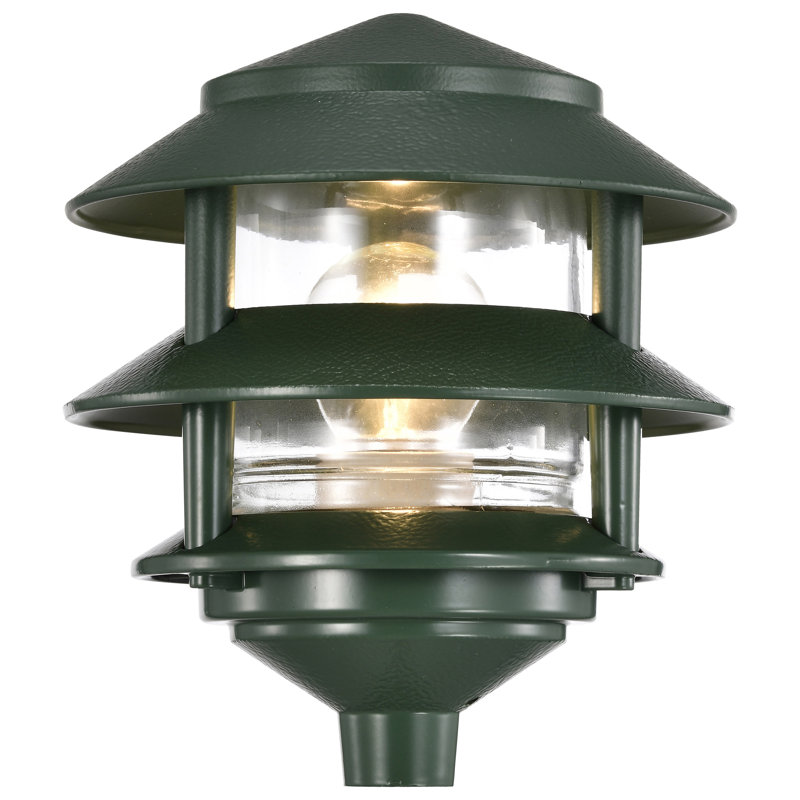  Petit auvent en métal à 1 lumière 8 lumières Arway Way - Arjit, Vert
