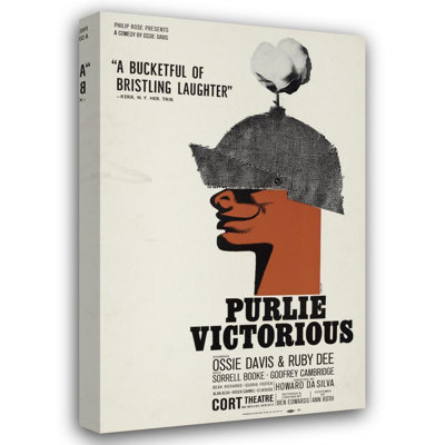 "Purlie Victorious" par Artcraft Lithograph, reproduction d'art sur toile tendue avec châssis