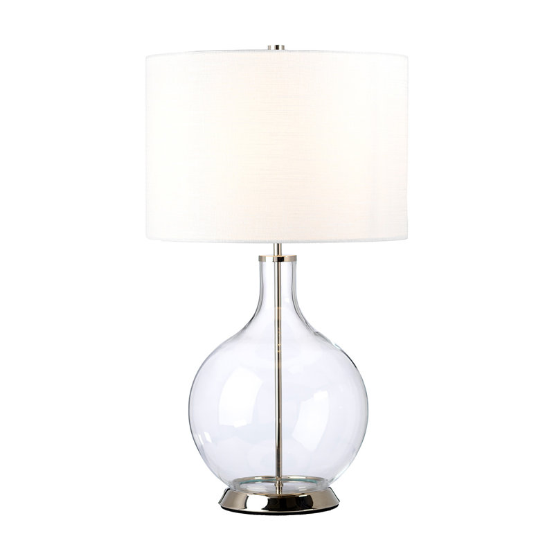 Ane Table Lamp, Polished Nickel