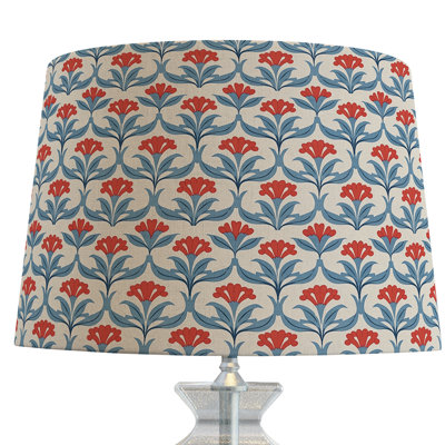 Abat-jour floral bleu à Westport