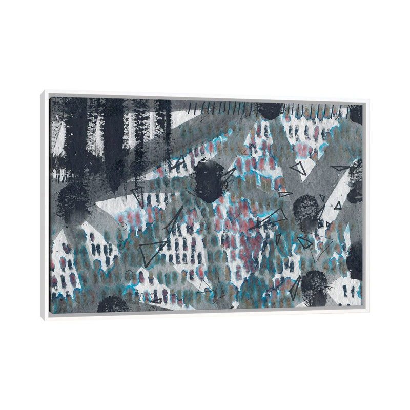 Signature Lines, 66.04 cm H x 101.6 cm W x 4.445 cm D, White