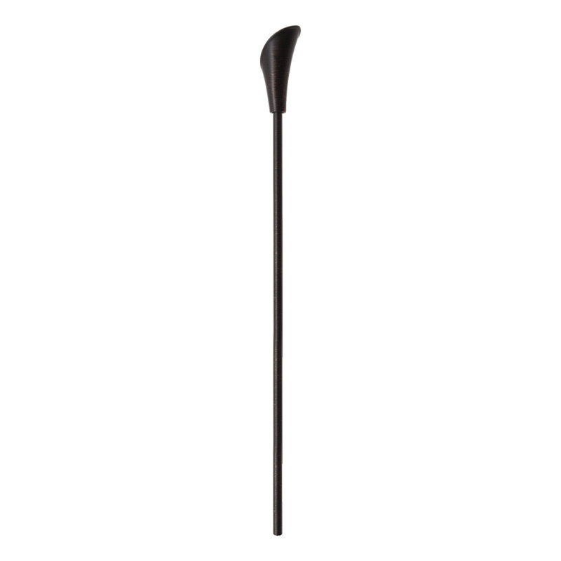 Addison Bathroom Lift Rod and Finial, Venetian Bronze