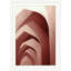 Terracotta Arches Print by Lillian August