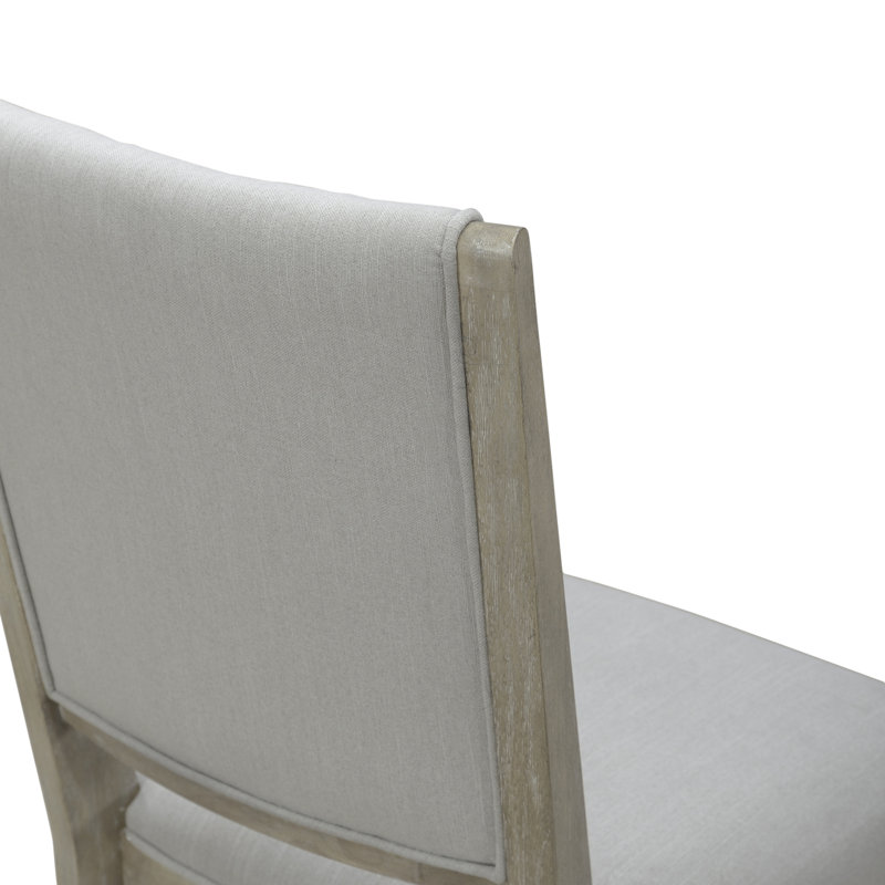 Chantee 5 Piece Rectangular Dining Table Set w/ 4 Upholstered Chairs, 5 Pieces: Table, 4 Chairs