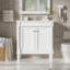 Meuble-lavabo 30 po avec lavabo en céramique-702205082