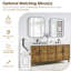 Meuble-lavabo double 72 po Clara Brown