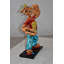 Statue Popeye emblématique en résine rouge, taille: 11 po x 6 po x H 17 po-70966184-70966181