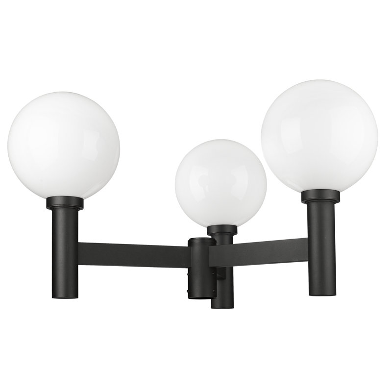 Milliken Lantern Head, Frosted, 22.5" H x 39" W x 39" D