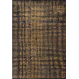 Rapture Black/Yellow Polka Dots Luxury Area Rug