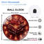 Horloge murale Fiery Rose