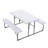 Brutton 6 - Person Patio Dining Set with Rectangular Table-1202675018