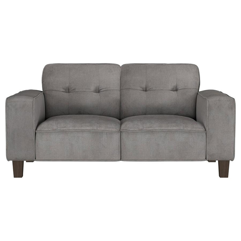 Causeuse Burnsville, Gris anthracite