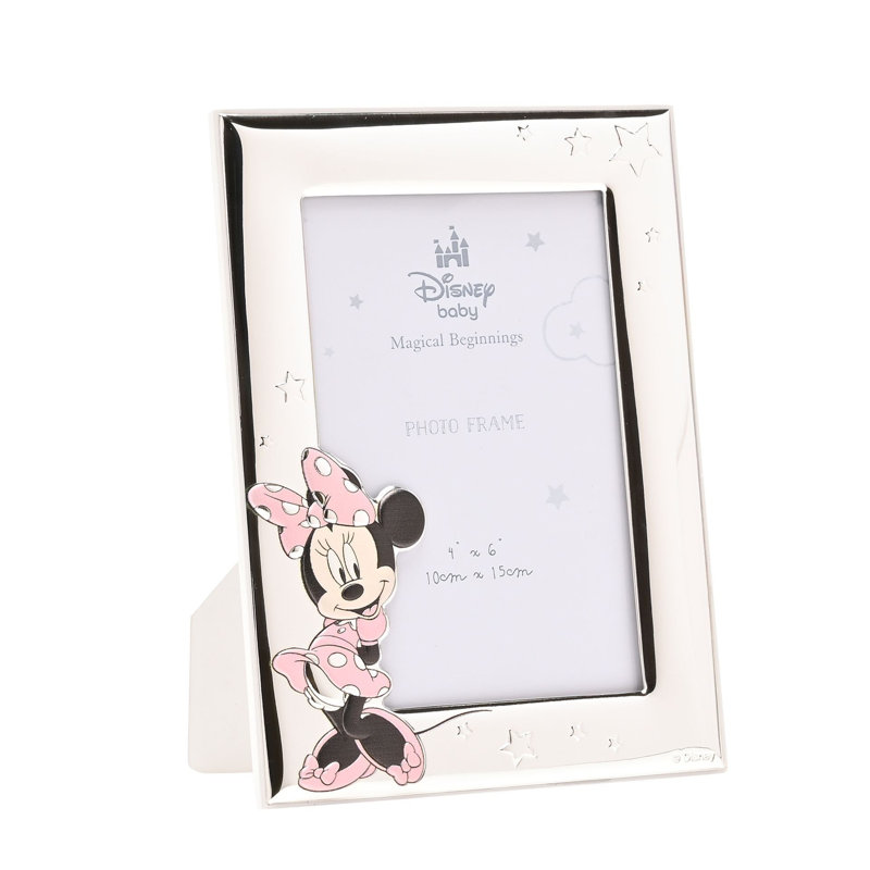 Disney Silver Minnie Photo Frame 4" x 6"