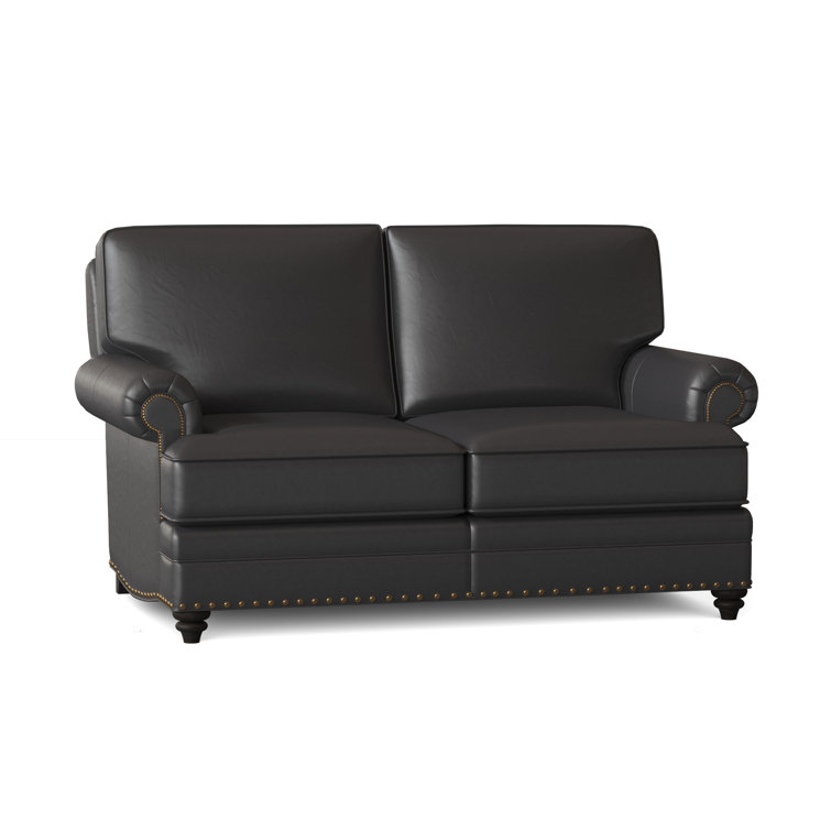 Carrado Leather Loveseat