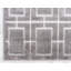 Tapis argenté à motif géométrique Corando-40284332