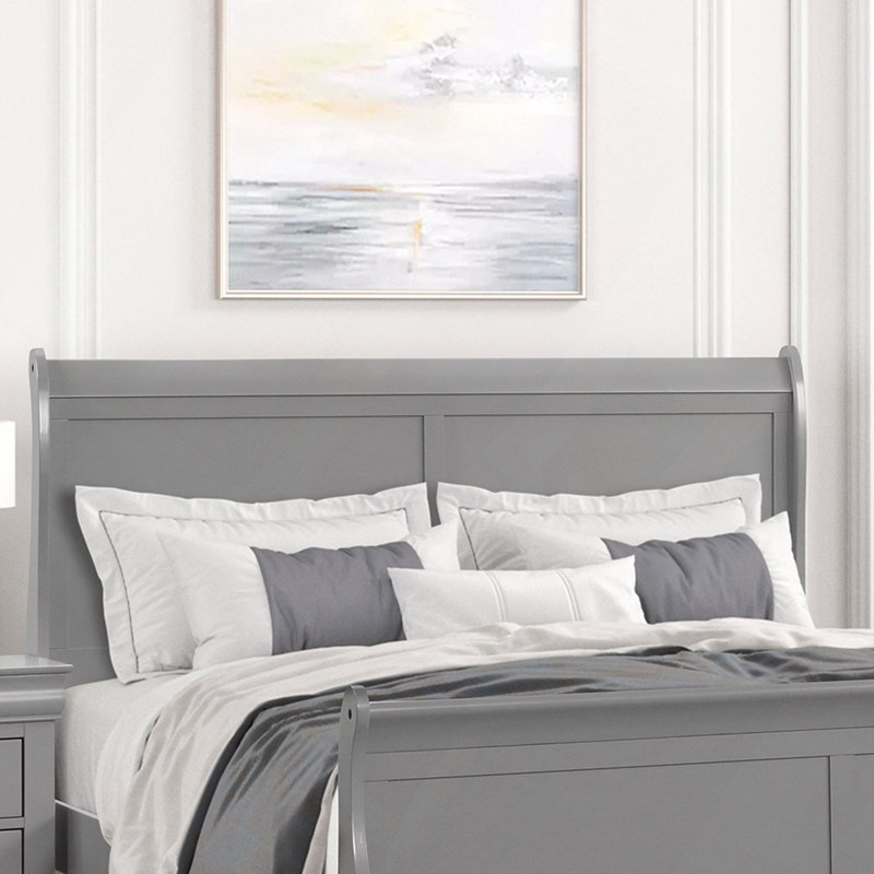 Mobilier de chambre à coucher pour lit 1 pièce Sleigh Design Louis Phillipe