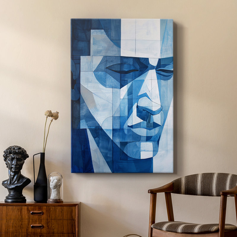 Série ABSTRACT Lxxxi - Toile tendue avec châssis de qualité supérieure - Prêt à être accroché, H 18 po x l 12 po