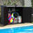 4 ft. 3 in. W x 2 ft. 5 in. D Plastic Horizontal Garbage Shed-51219928